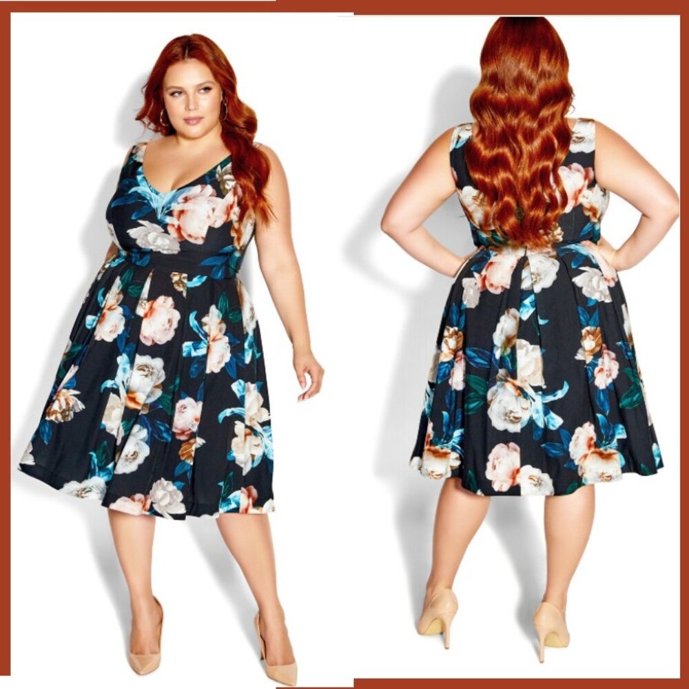 City chic Sandra dress new - Picture 2 of 4